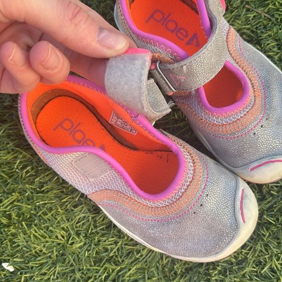 PLAE Emma Pink Flats Shoes in Toddler Girls Size 9 - Picture 3 of 8